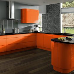 Orange Kitchen Designs With Tips & Accessories To Help You Decorate Yours